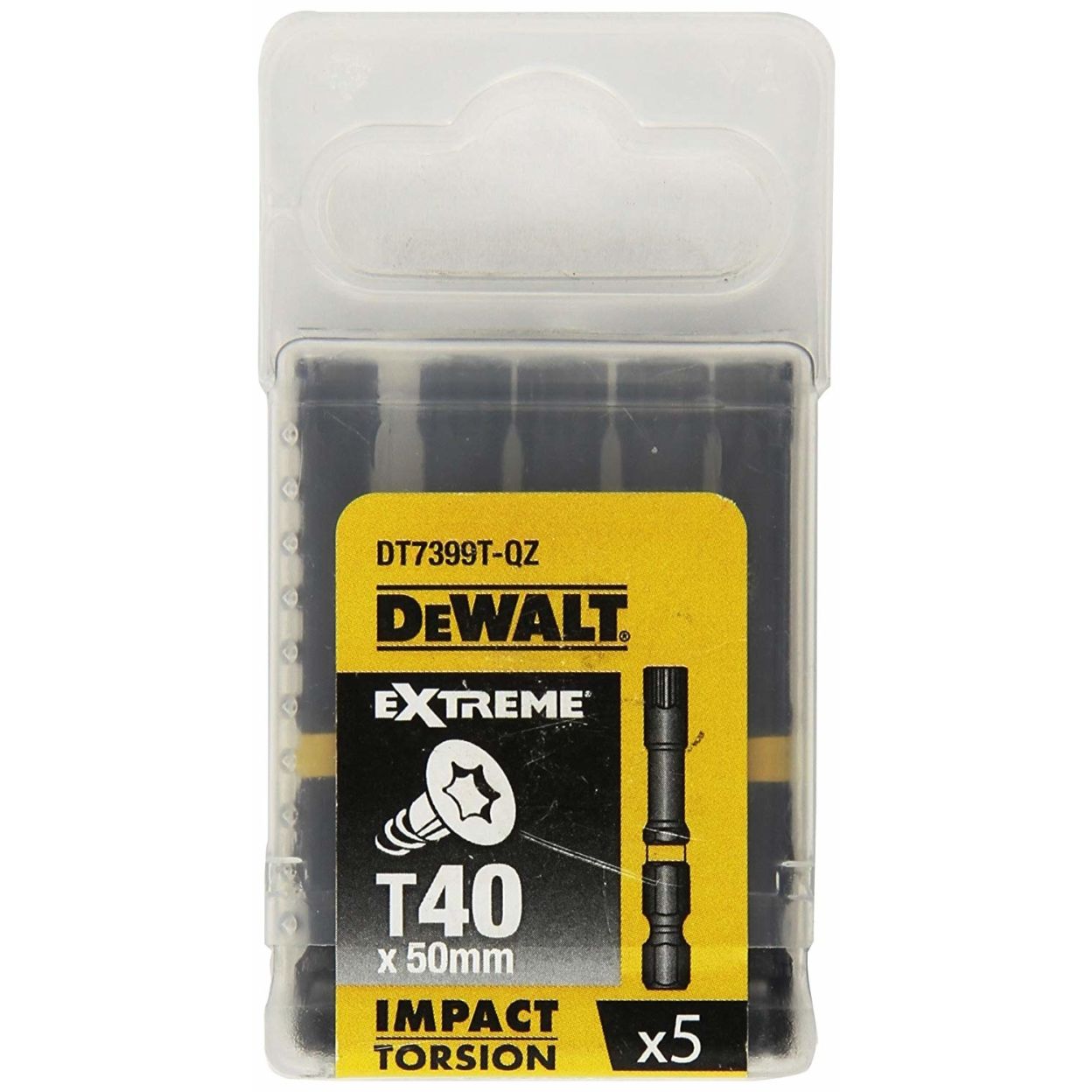 Биты DEWALT DT7399T, T40 x 50 мм, 5 шт.