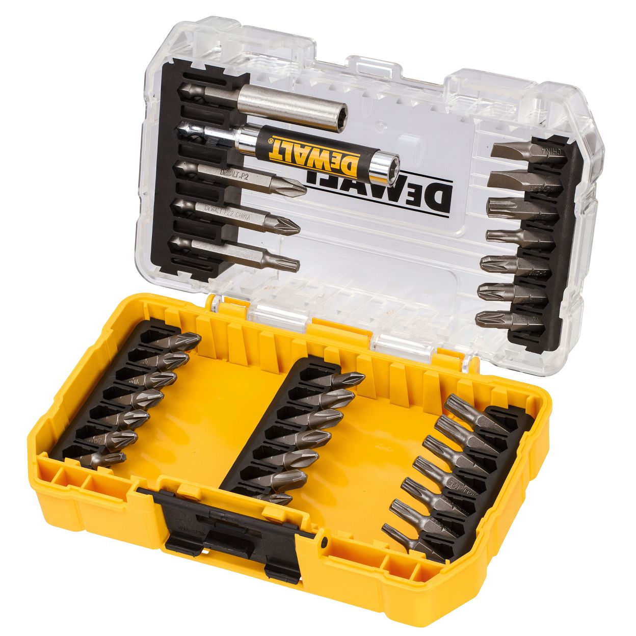 Набор бит DEWALT DT70709POS, PH/PZ/SL/Torx, 25/50 мм, 33 шт., в кейсе (DT70709POS-QZ)