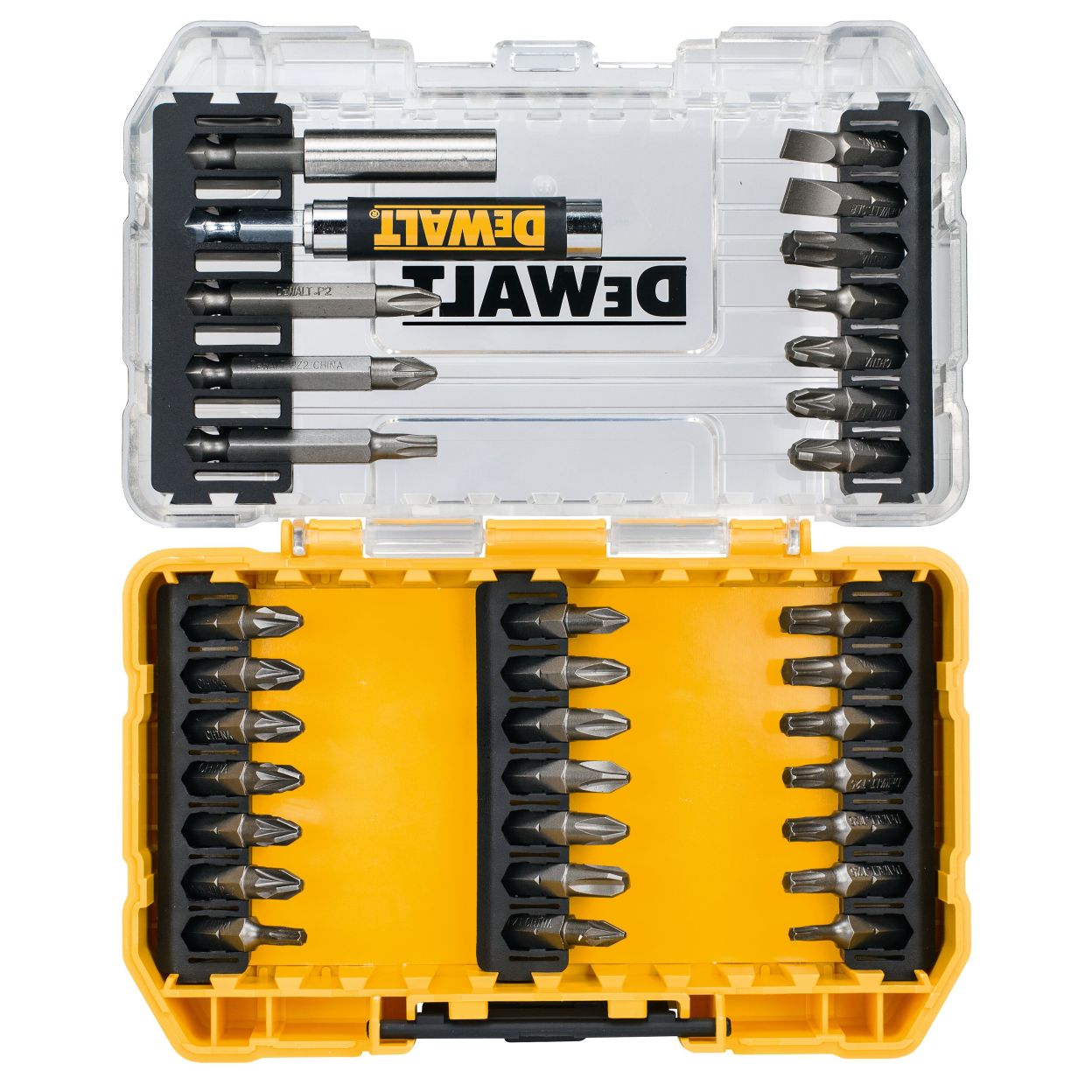 Набор бит DEWALT DT70709POS, PH/PZ/SL/Torx, 25/50 мм, 33 шт., в кейсе (DT70709POS-QZ)