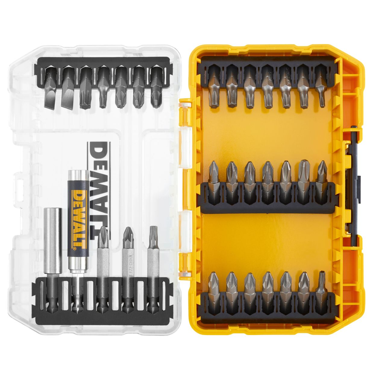 Набор бит DEWALT DT70709POS, PH/PZ/SL/Torx, 25/50 мм, 33 шт., в кейсе (DT70709POS-QZ)