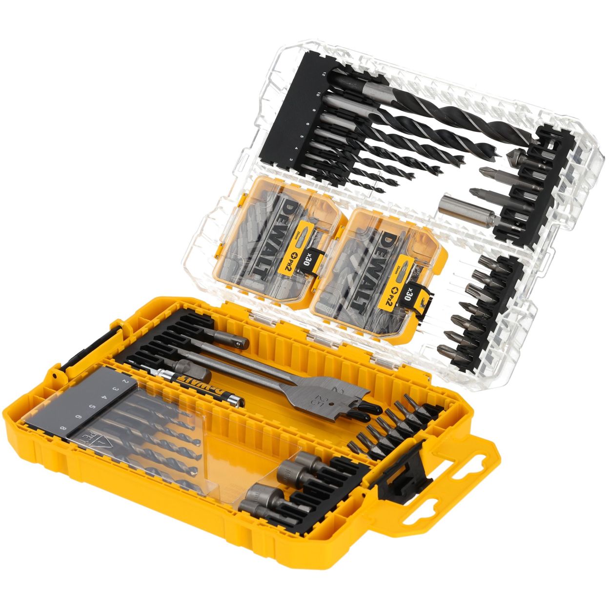 Набор оснастки DEWALT DT70784, 100 шт., в кейсе (DT70784-QZ)