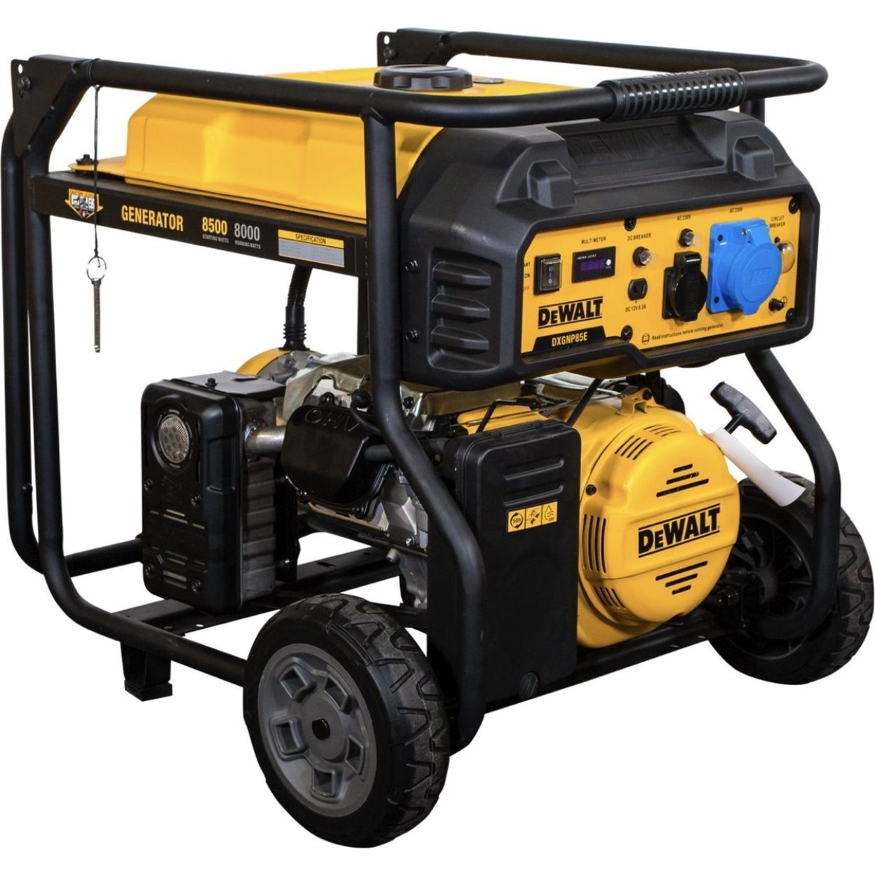 Бензиновый инверторный генератор DEWALT DXGNP85E, 8 кВт