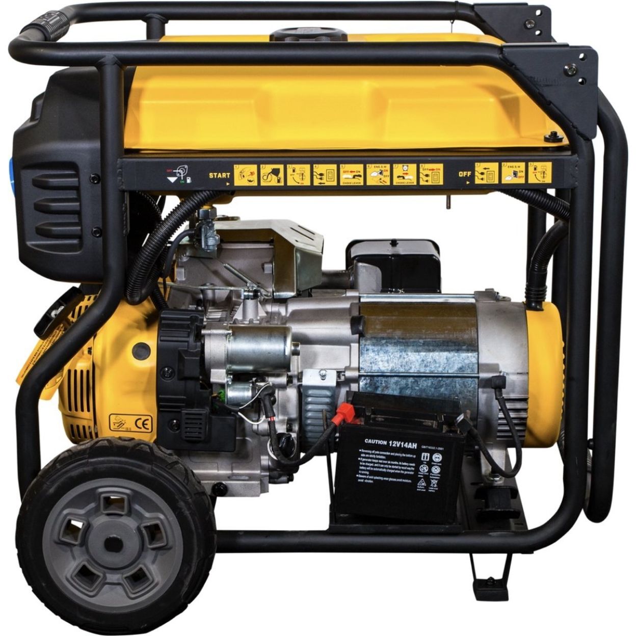 Бензиновый инверторный генератор DEWALT DXGNP85E, 8 кВт