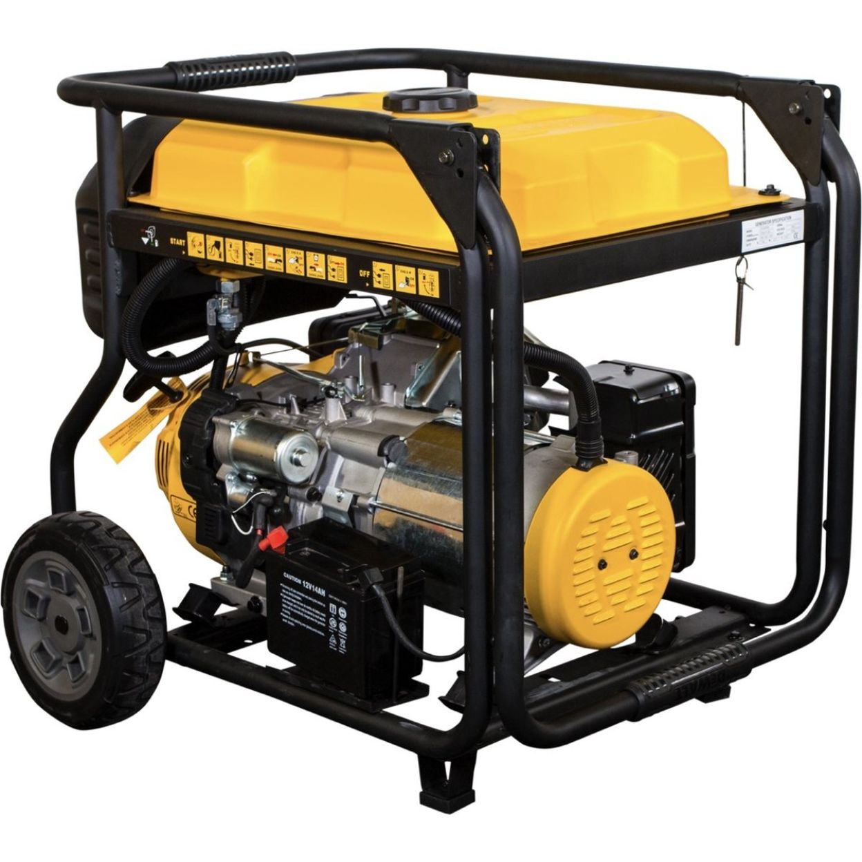 Бензиновый инверторный генератор DEWALT DXGNP85E, 8 кВт