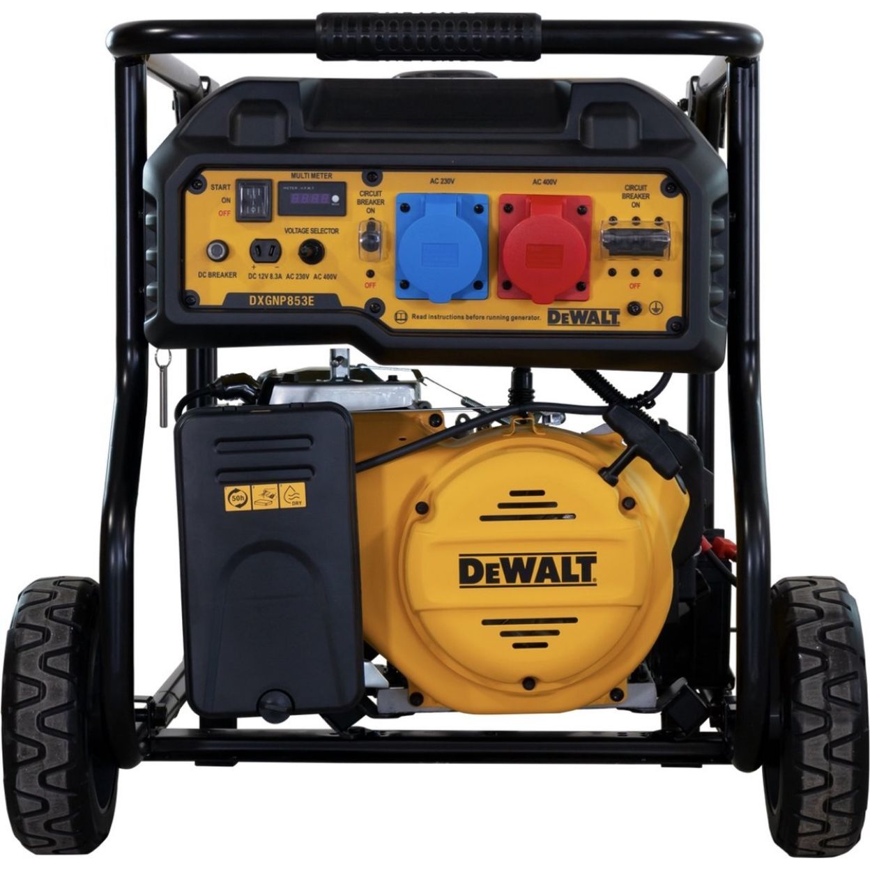 Бензиновый инверторный генератор DEWALT DXGNP853E, 8 кВт