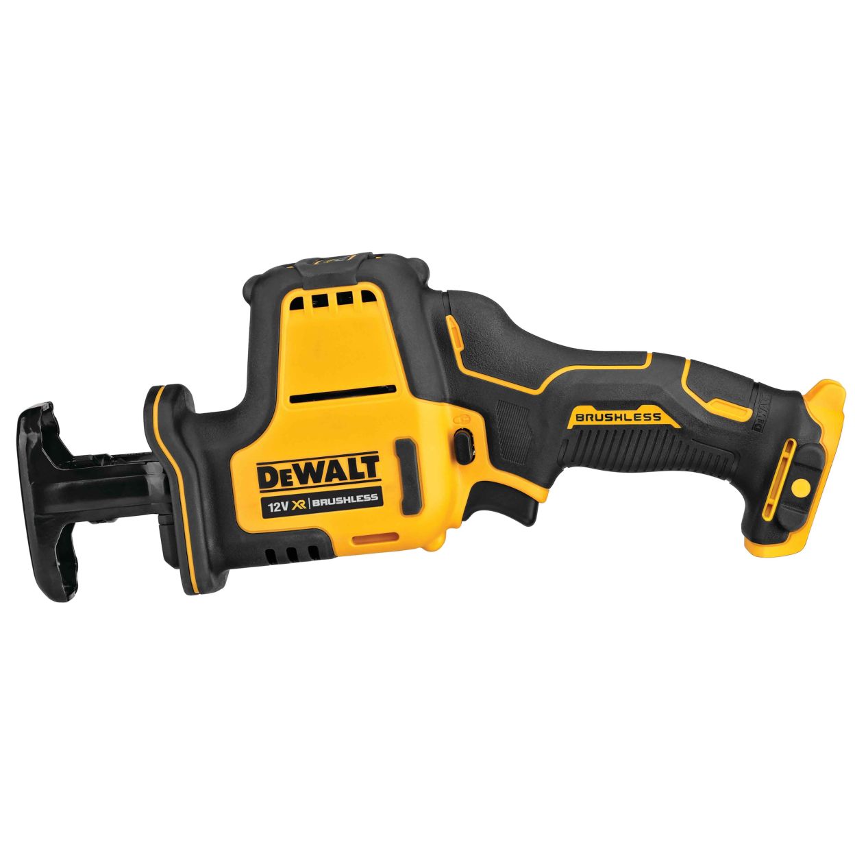 Аккумуляторная сабельная пила DEWALT DCS312L1, 12 В, 2800 ход/мин, 16 мм, с АКБ 5 Ач и ЗУ (DCS312L1N-XJ)