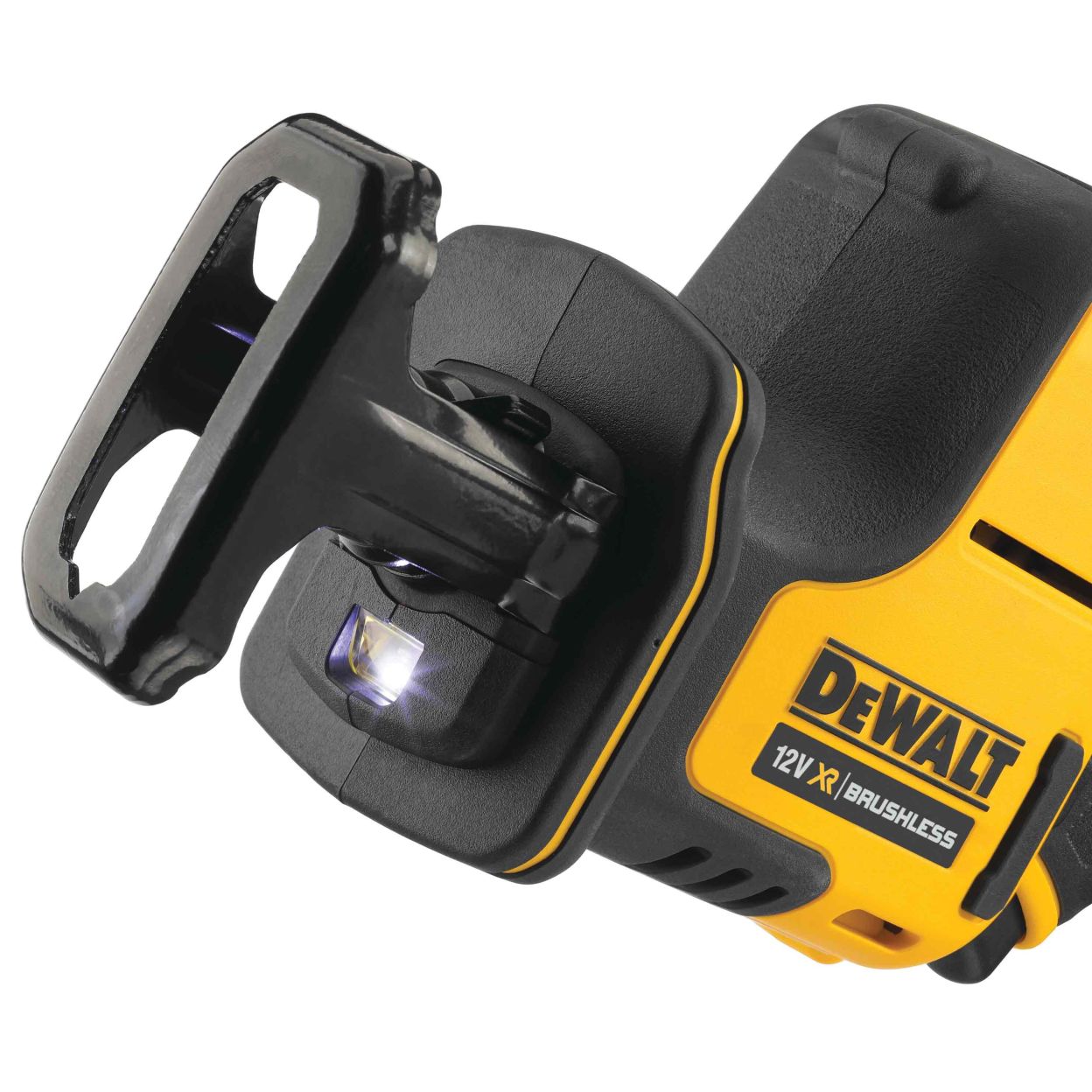 Аккумуляторная сабельная пила DEWALT DCS312L1, 12 В, 2800 ход/мин, 16 мм, с АКБ 5 Ач и ЗУ (DCS312L1N-XJ)