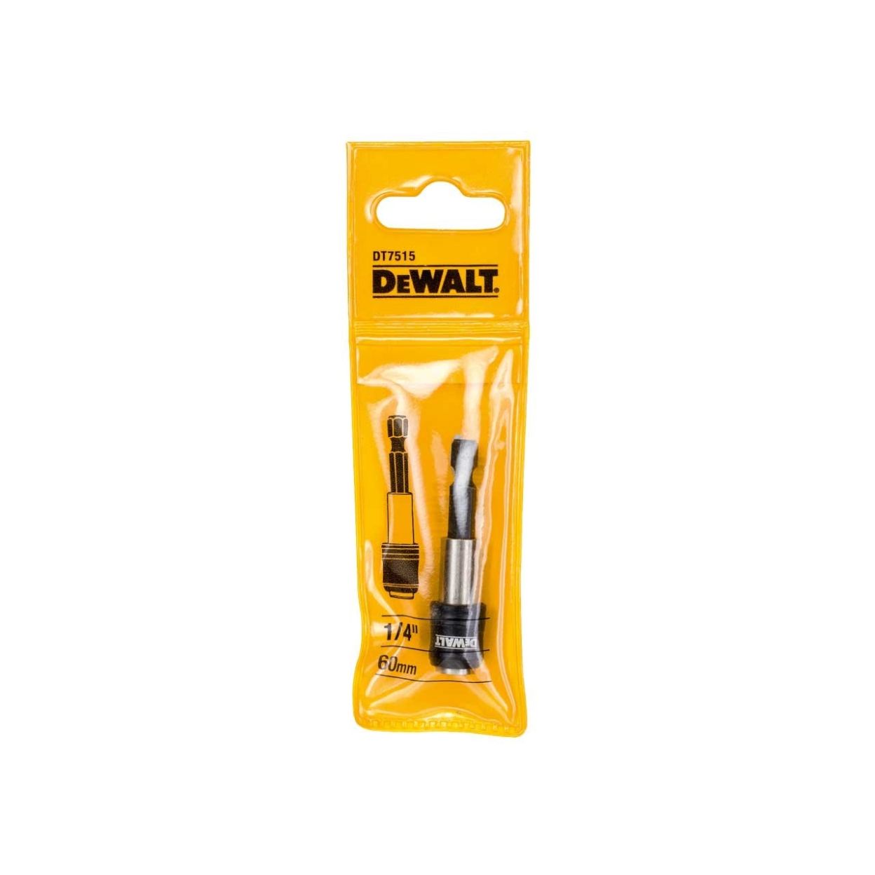 Держатель DEWALT DT7515, 1/4 дюйма ClicFix магнитный, 60 мм
