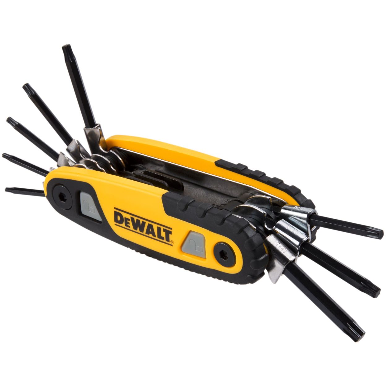 Набор Torx ключей DEWALT DWHT70264, T9-T40, 8 шт.
