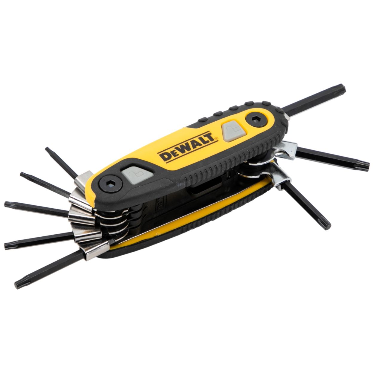 Набор Torx ключей DEWALT DWHT70264, T9-T40, 8 шт.