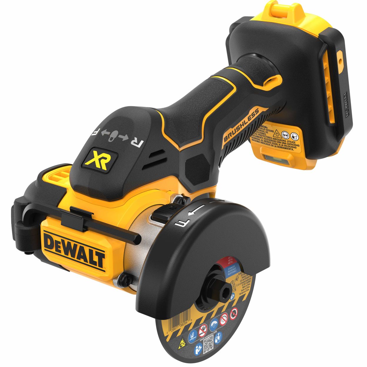 Аккумуляторная отрезная машина DEWALT DCS438N, 20 В, 76 мм, 20000 об/мин, без АКБ и ЗУ (DCS438B-XJ)