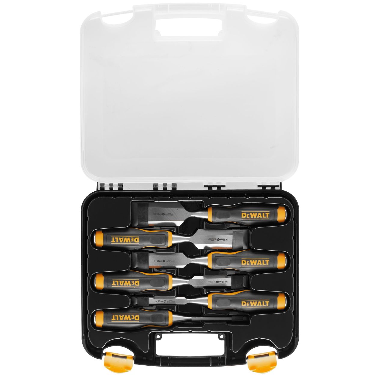 Набор стамесок DEWALT DWHT16852-9, 6-38 мм, 6 шт.