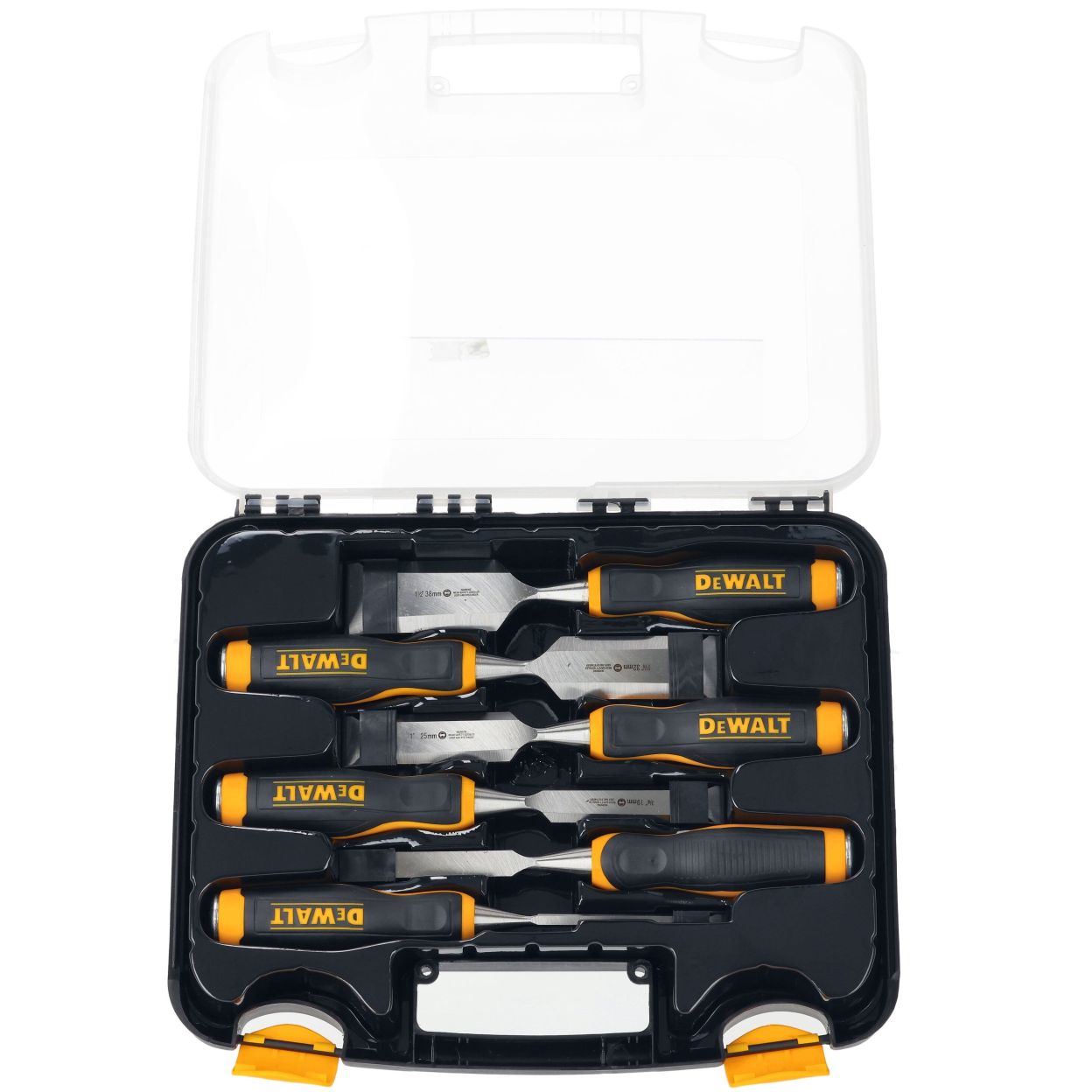 Набор стамесок DEWALT DWHT16852-9, 6-38 мм, 6 шт.