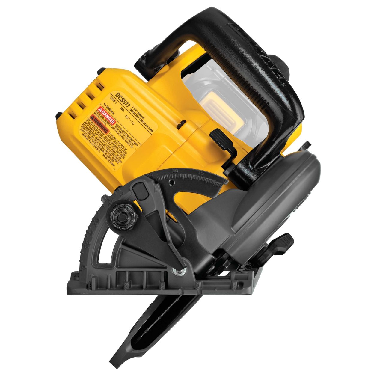 Аккумуляторная дисковая пила DEWALT DCS577N, 54 В, 190 мм, 5800 об/мин, без АКБ и ЗУ (DCS577N-XJ)