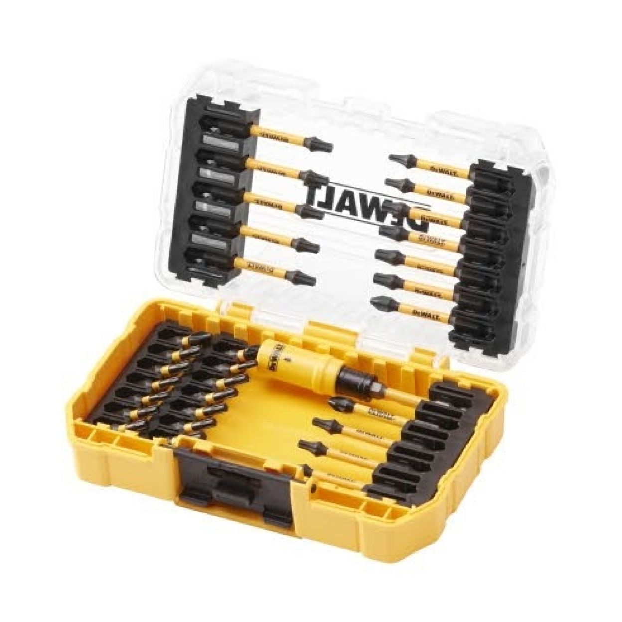 Набор бит DEWALT FLEXTORQ, 31 шт, 25 мм, в кейсе, DT70745T
