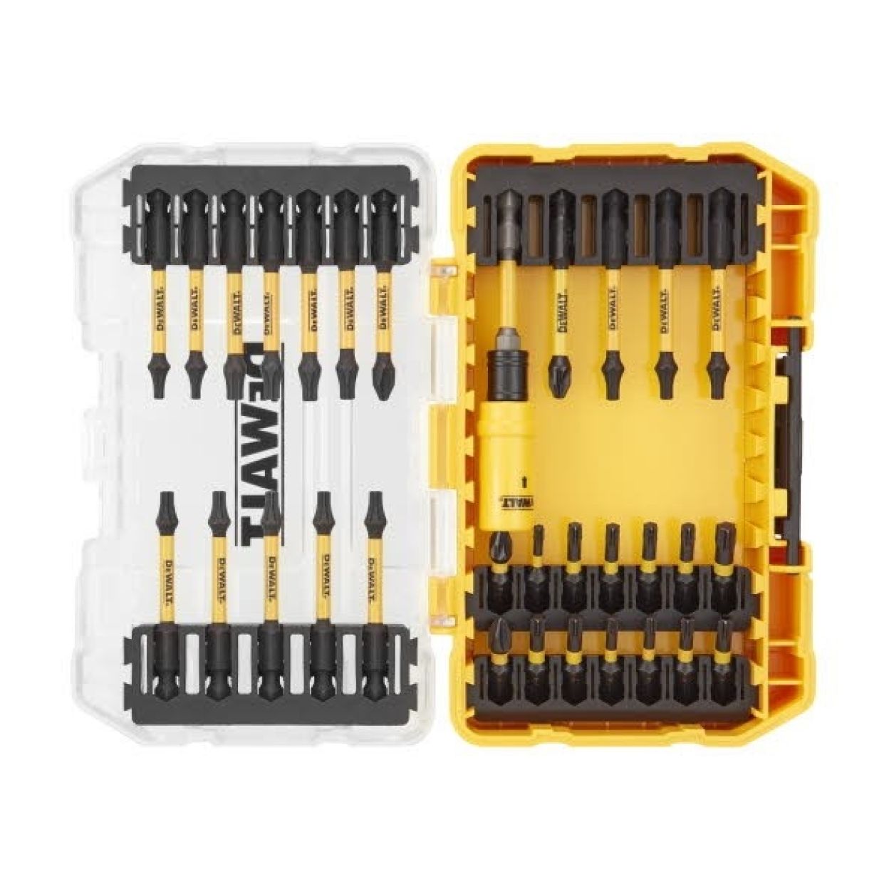 Набор бит DEWALT FLEXTORQ, 31 шт, 25 мм, в кейсе, DT70745T