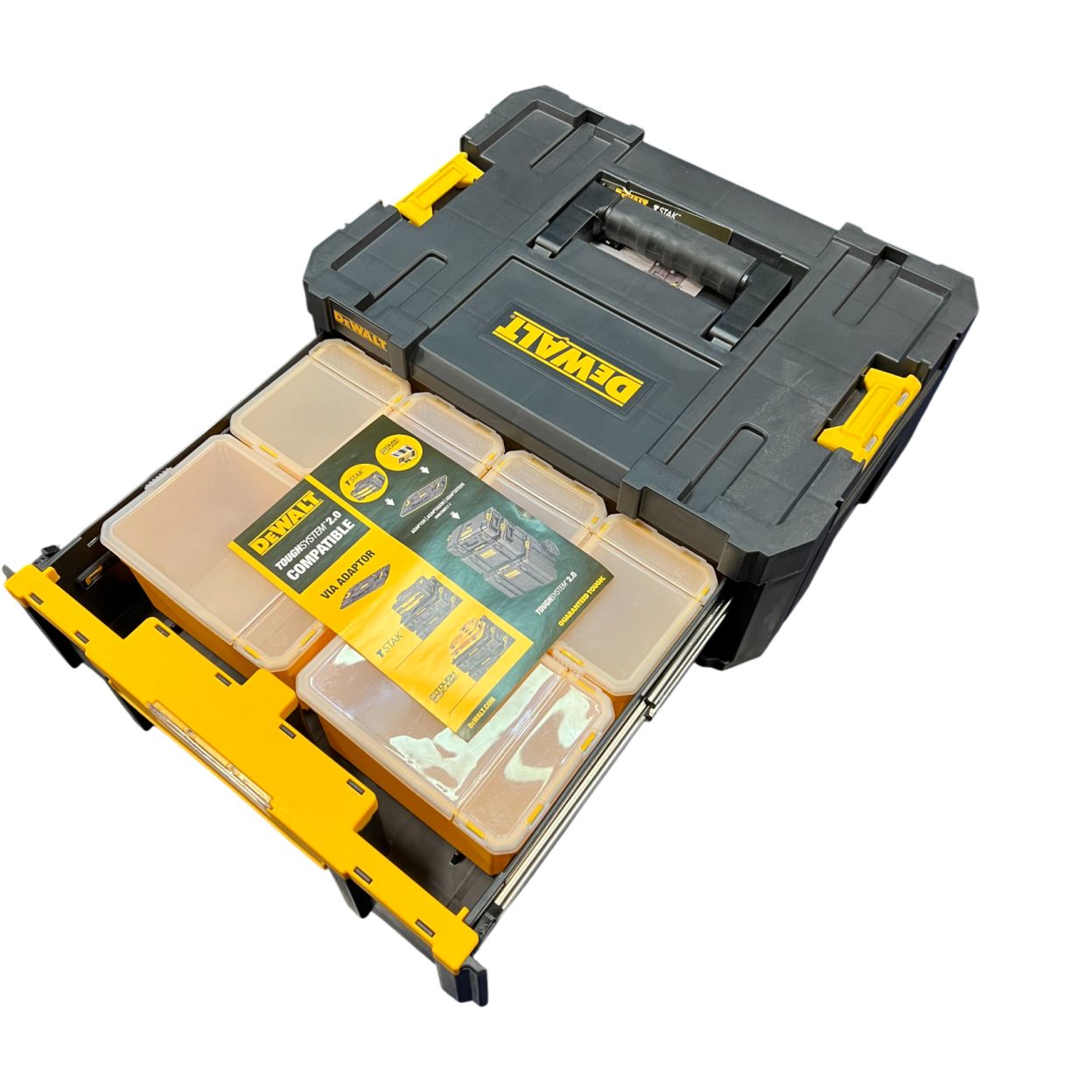 Ящик-органайзер DEWALT TSTAK DWST1-70705 (УЦЕНЕННЫЙ ТОВАР) (DWST1-70705/U)