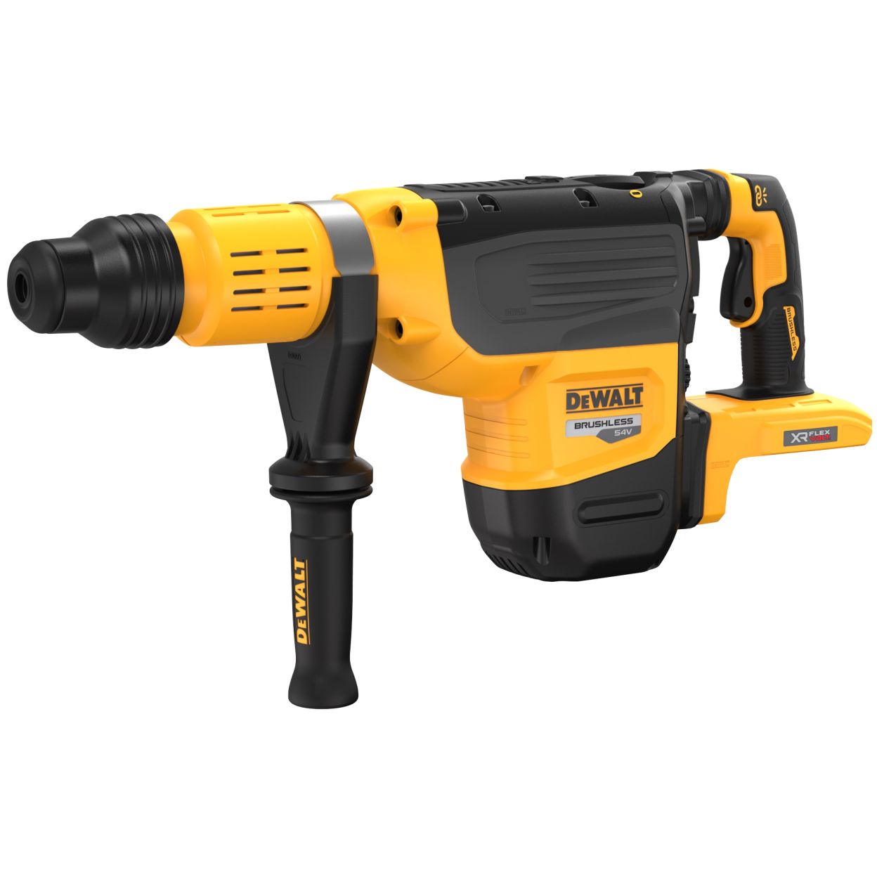 Аккумуляторный перфоратор DEWALT DCH775X2, 54 В, 19.4 Дж, 2210 уд/мин, с 2 АКБ 3 Ач и ЗУ, в кейсе (DCH775X2-QW)