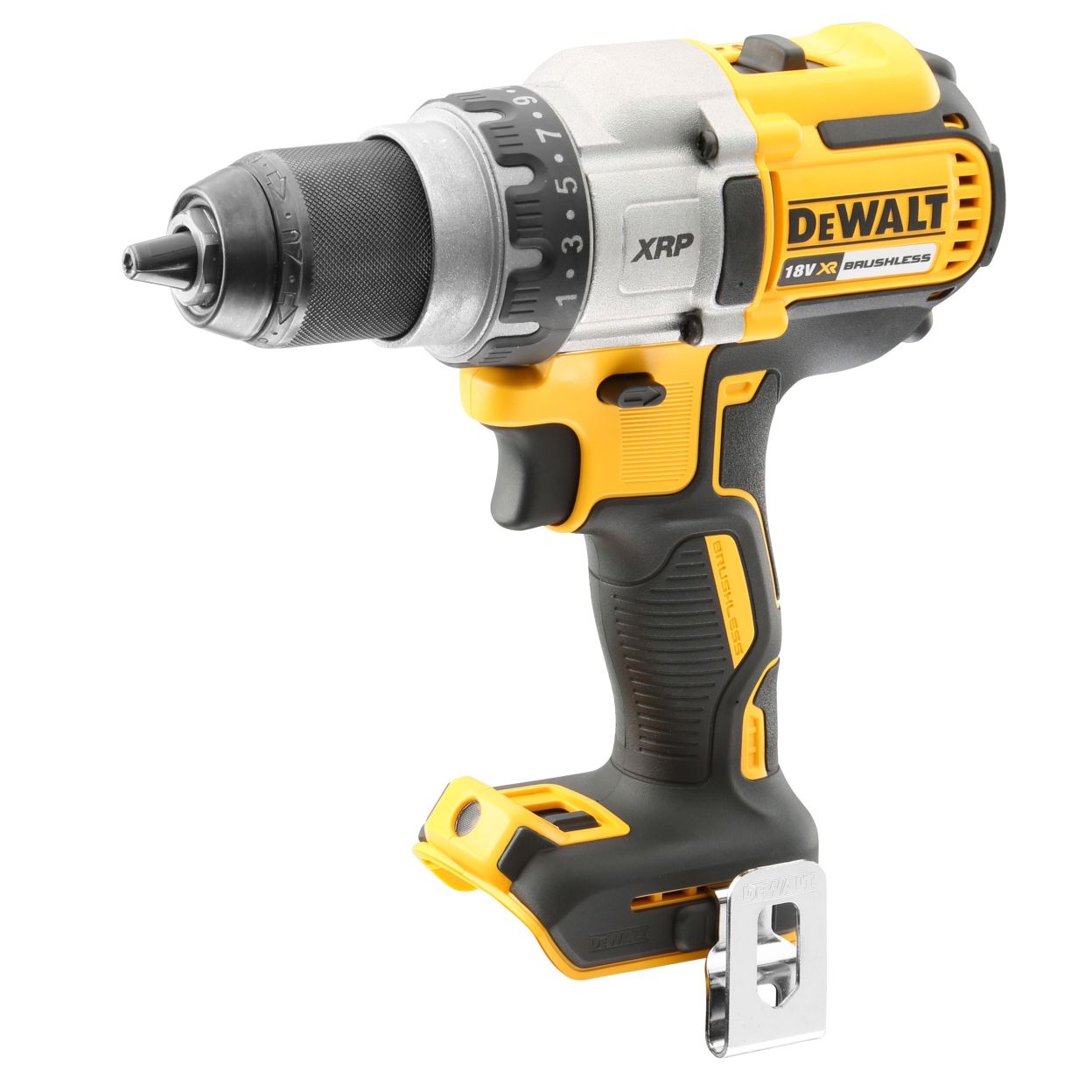 Аккумуляторная дрель-шуруповерт DEWALT DCD991X1, 18 В, 2000 об/мин, с АКБ 9 Ач и ЗУ, в кейсе TSTAK (DCD991X1-QW)