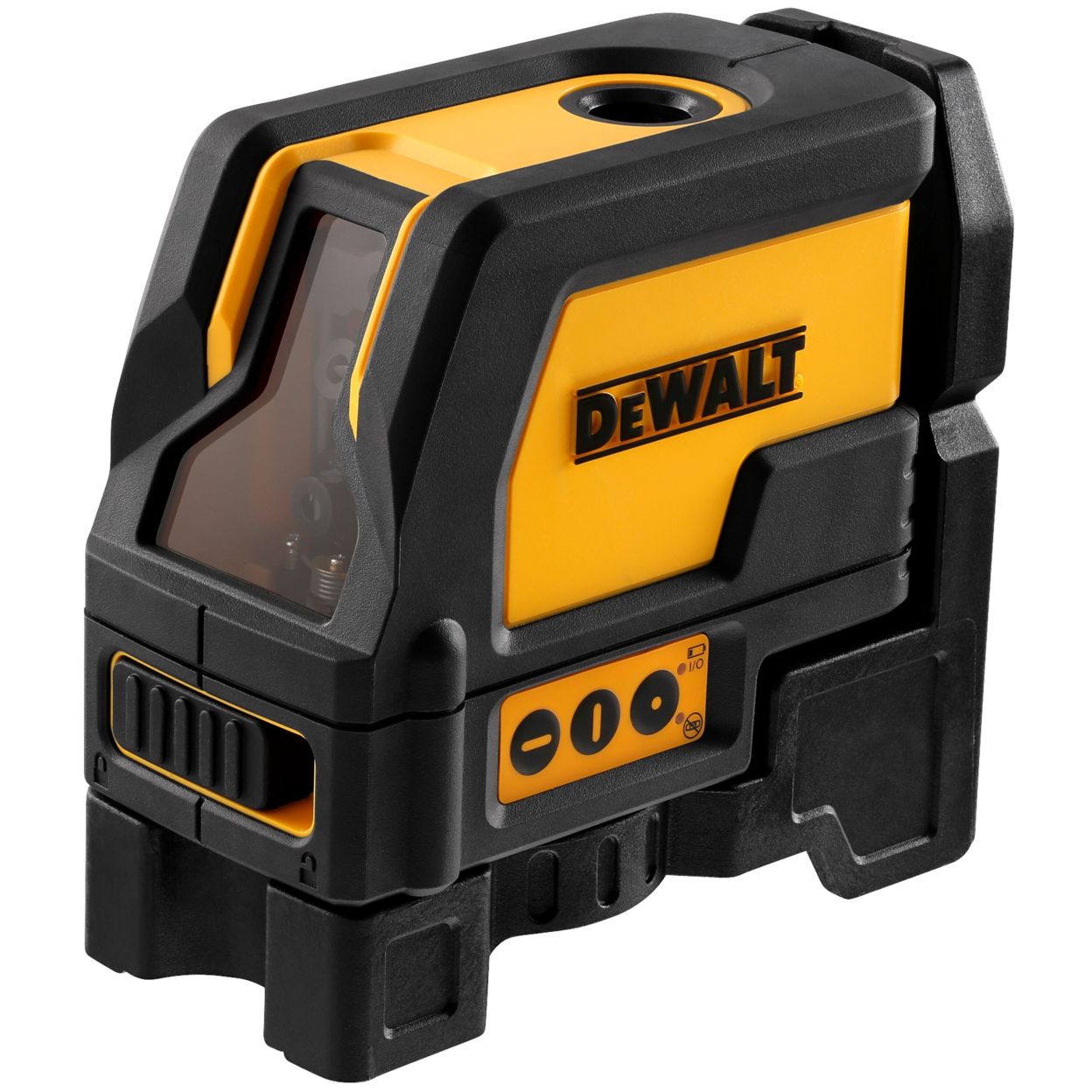 Лазерный нивелир DEWALT DW0822, на батарейках, красный луч, 15 м, в кейсе (DW0822-XJ)