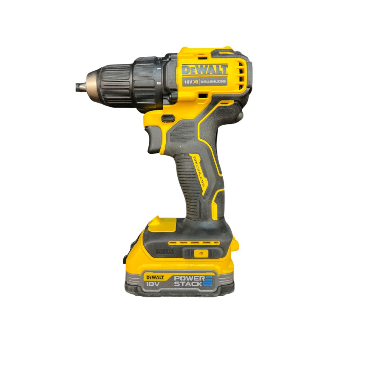 Аккумуляторная дрель-шуруповерт DEWALT DCD708L2T, 18 В, 1650 об/мин, с 2 АКБ 3 Ач и ЗУ, в кейсе TSTAK (УЦЕНЕННЫЙ ТОВАР) (DCD708L2T-QW/U)