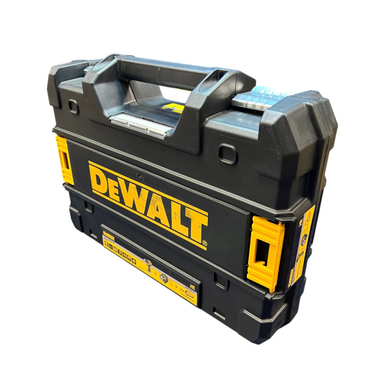 Аккумуляторная дрель-шуруповерт DEWALT DCD708L2T, 18 В, 1650 об/мин, с 2 АКБ 3 Ач и ЗУ, в кейсе TSTAK (УЦЕНЕННЫЙ ТОВАР) (DCD708L2T-QW/U)