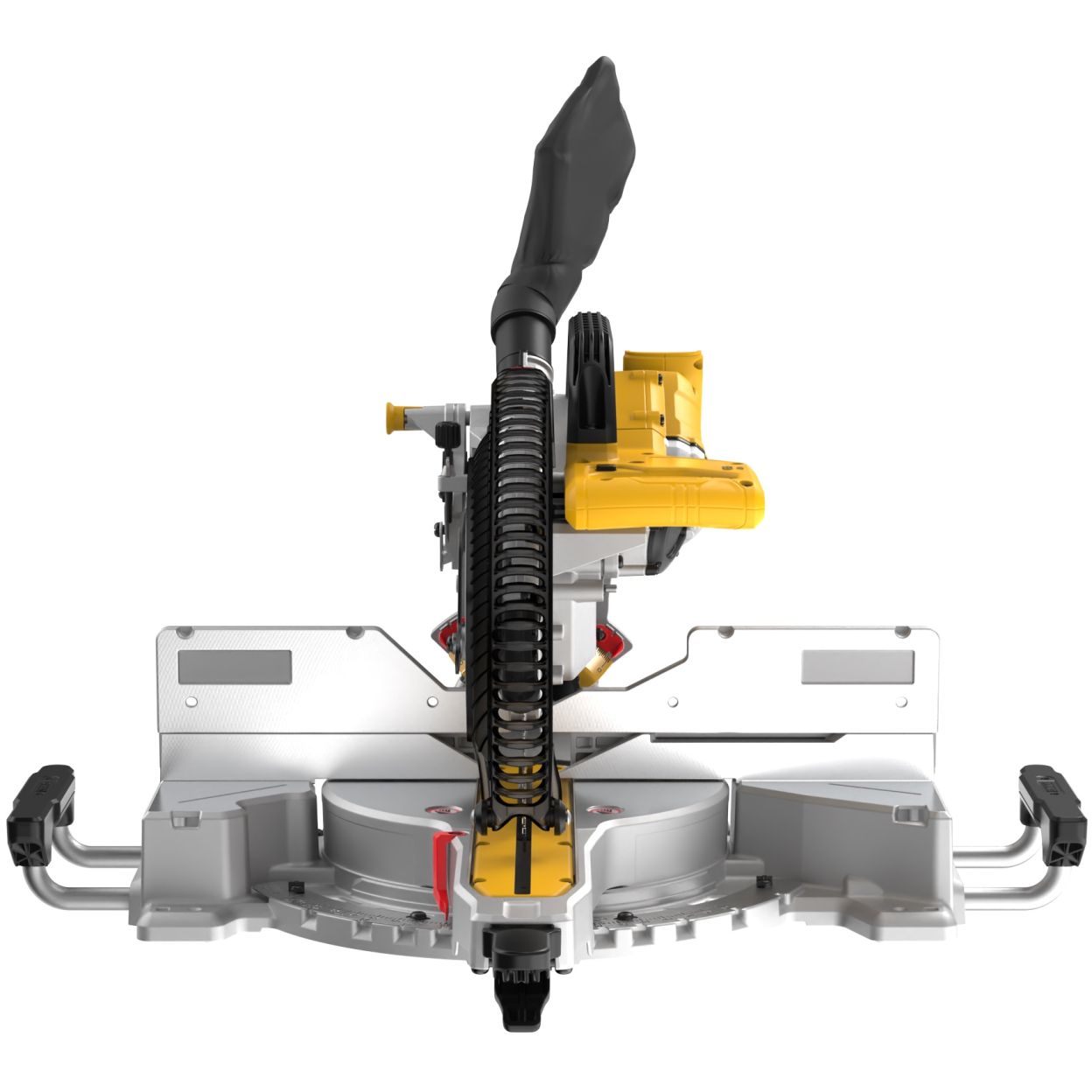 Аккумуляторная торцовочная пила DEWALT DCS782XW2, 18 В, 305 мм, 3800 об/мин, с 2 АКБ 8 Ач и ЗУ (DCS782XW2-QW)