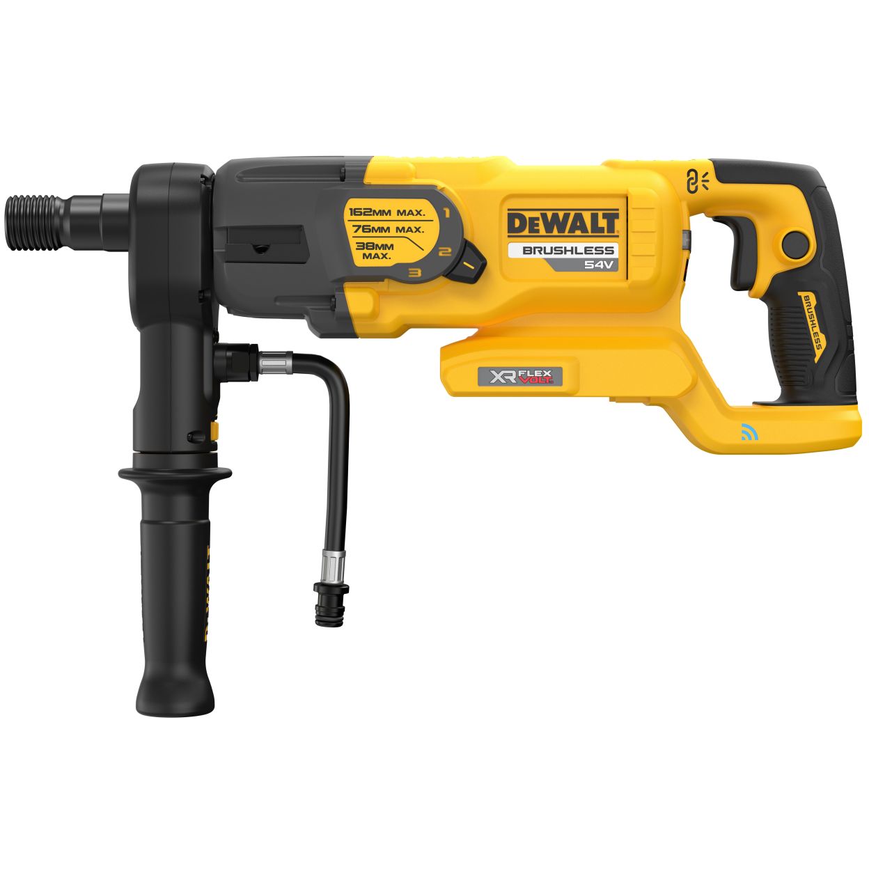 Аккумуляторная дрель алмазного сверления DEWALT DCD150NK, 54 В, 2500 об/мин, в кейсе (DCD150NK-XJ)