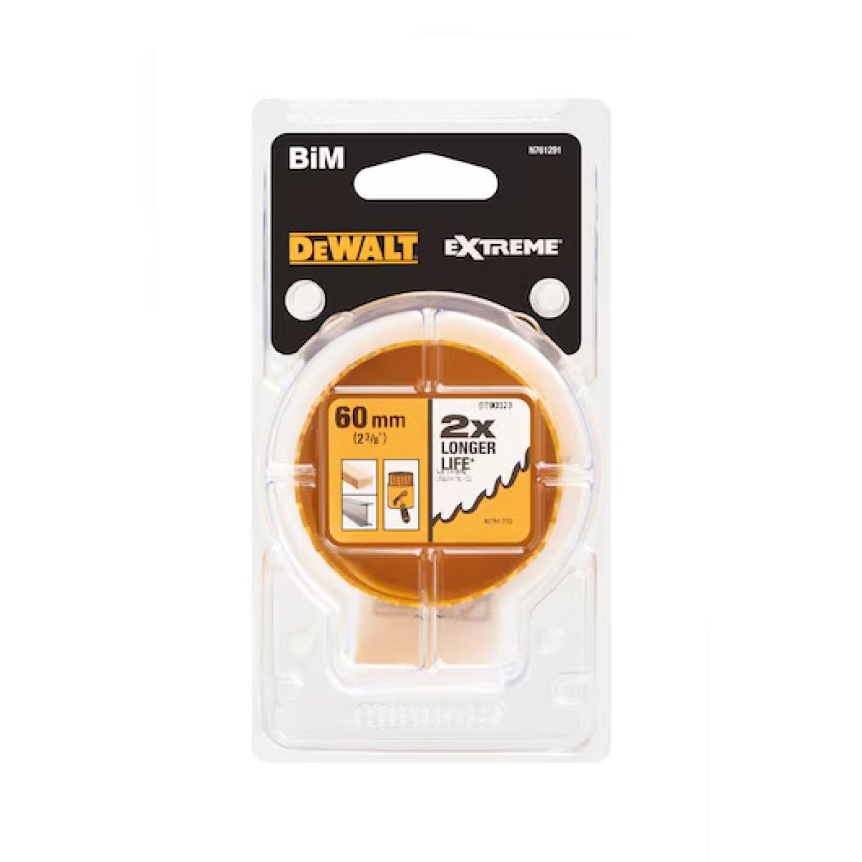 Коронка DEWALT DT90323, 60 мм, 1 шт. (DT90323-QZ)
