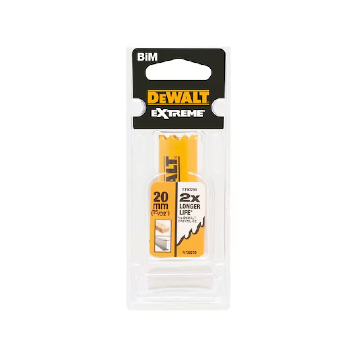Коронка DEWALT DT90299, 20 мм, 1 шт. (DT90299-QZ)