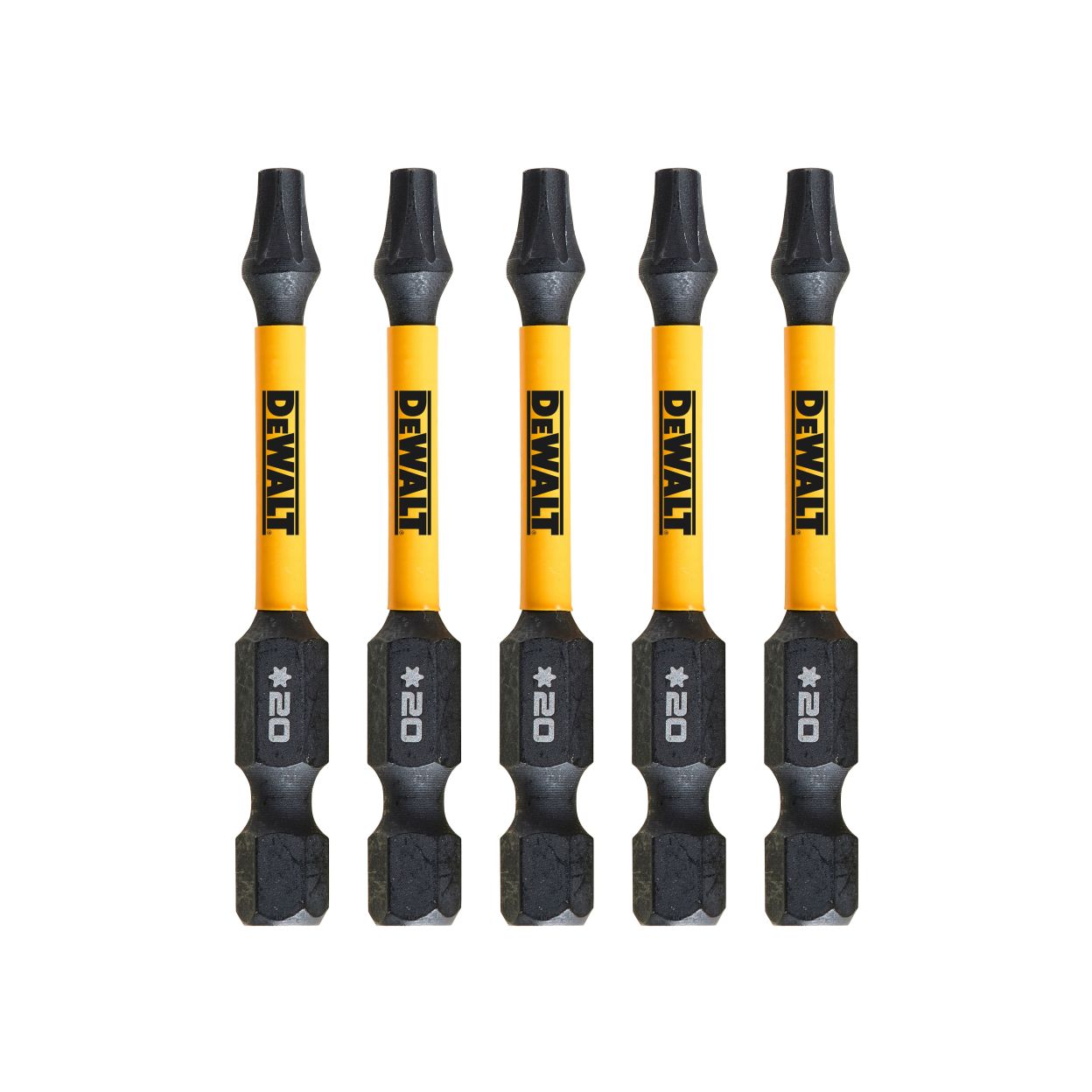 Бита DEWALT T20, 50 мм HEX, 5 шт. (DT7395T-QZ)