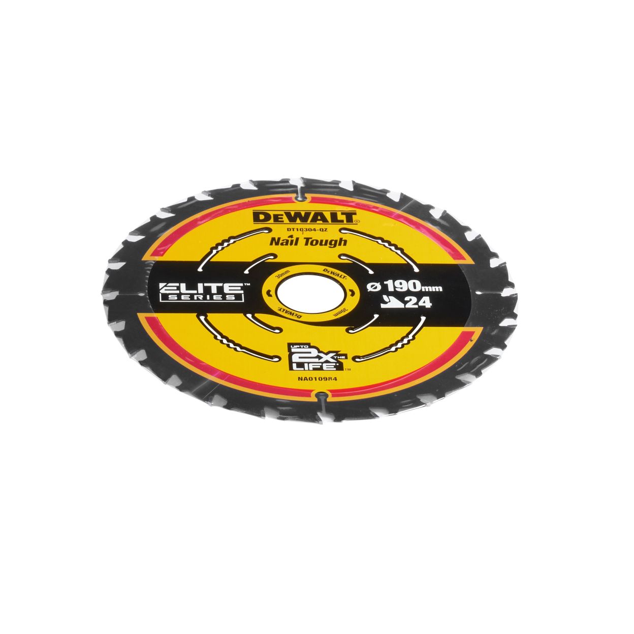 Пильный диск DEWALT DT10304, по дереву, 190х30х1 мм (DT10304-QZ)