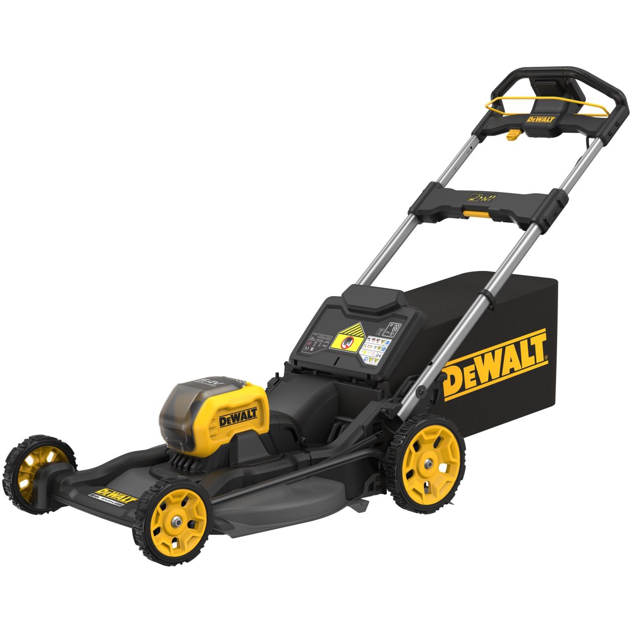 Аккумуляторный набор садовой техники DEWALT, 54 В: газонокосилка DCMWP500 + триммер DCM571, без АКБ и ЗУ