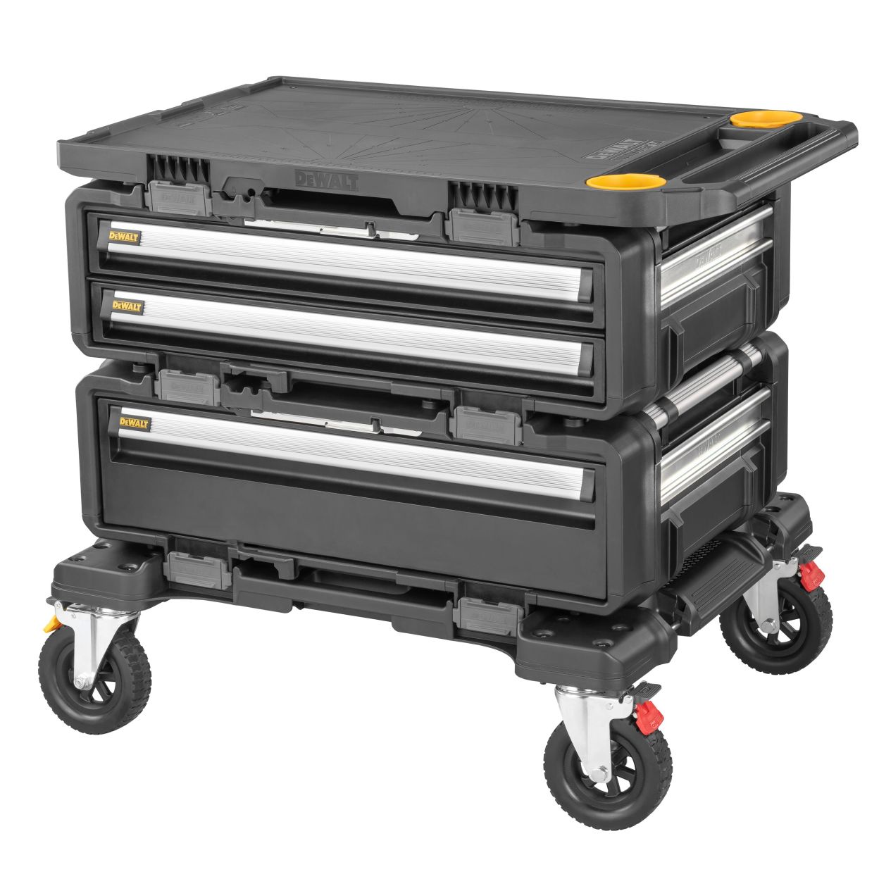 Комплект ящиков для инструмента DEWALT TOUGH SYSTEM 2.0 4 в 1 (DWST60520-1)