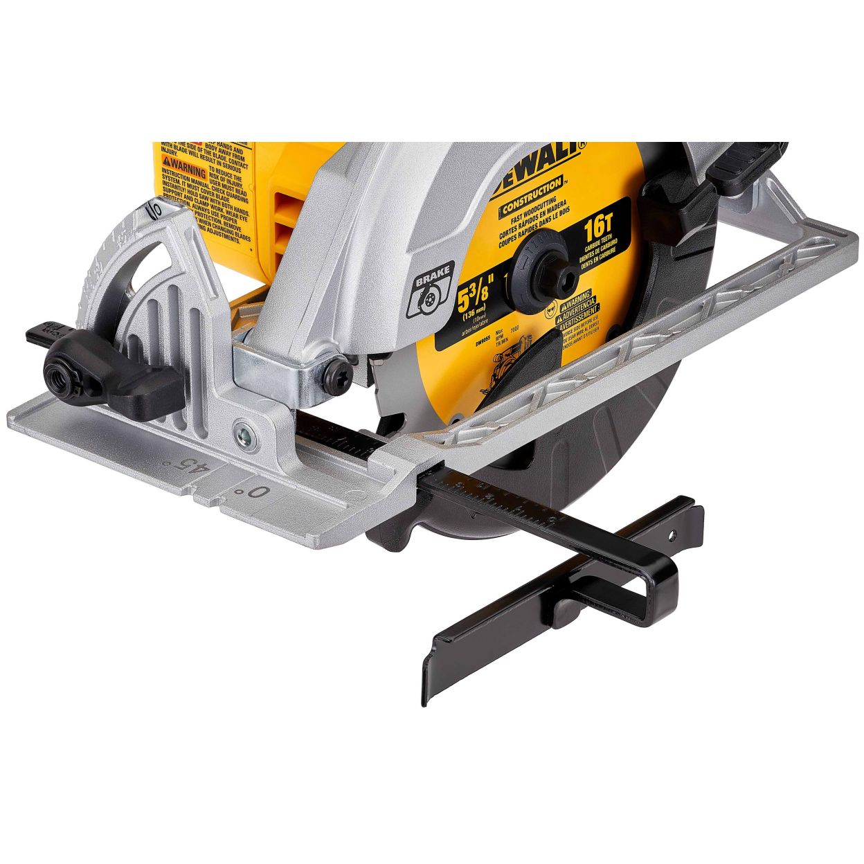 Аккумуляторная дисковая пила DEWALT DCS512P2, 12 В, 140 мм, 3600 об/мин, с 2 АКБ 5 Ач и ЗУ, в кейсе TSTAK (DCS512P2-QW)