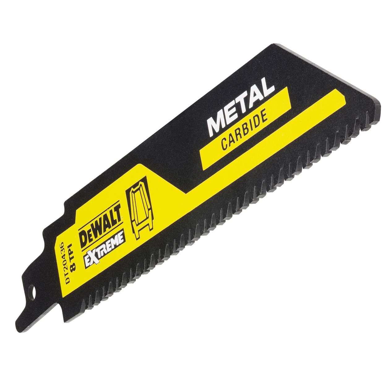 Полотно для сабельной пилы DEWALT DT20436, по металлу, 1 шт. (DT20436-QZ)