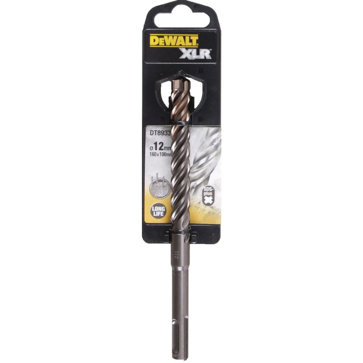 Бур DEWALT XLR DT8933, SDS-Plus, 12 x 160 x 100 мм