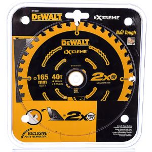 Диск пильный по дереву DEWALT EXTREME 165х20х1.65 мм (DT10301-QZ)