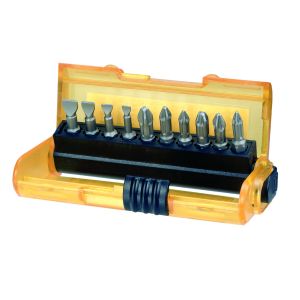 Набор бит DEWALT HIGH PERFORMANCE DT7915, 25 мм, в тонком карманном чехле, 11 шт.