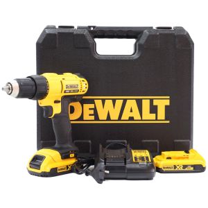 Аккумуляторная дрель-шуруповерт DEWALT DCD771D2, 18 В, 1500 об/мин, с 2 АКБ 2 Ач и ЗУ, в кейсе (DCD771D2-QW)