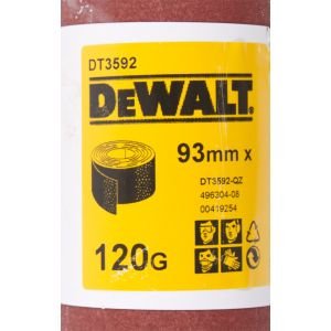 Шлифлист DEWALT DT3592, 5 м x 93 мм, 120G