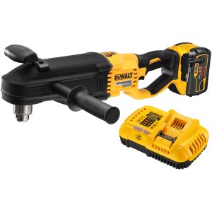Аккумуляторная угловая дрель DEWALT DCD470X1, 54 В, 1320 об/мин, с АКБ 3 Ач и ЗУ (DCD470X1N-XJ)