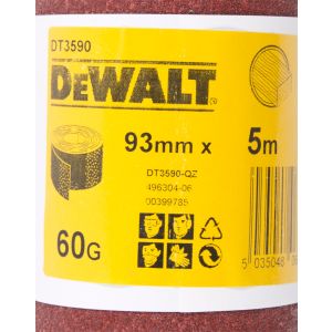 Шлифлист DEWALT DT3590, 5 м x 93 мм, 60G