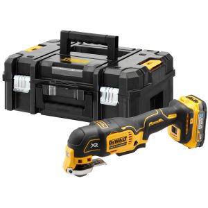 Аккумуляторный реноватор DEWALT DCS356E1T, 18 В, 20000 кол/мин, с АКБ 1.7 Ач, без ЗУ, в кейсе TSTAK (DCS356E1T-XJ)