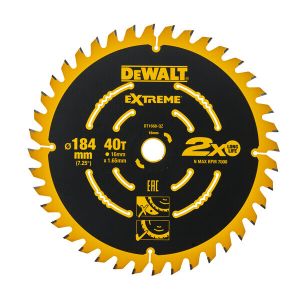 Диск пильный по дереву DEWALT DT1668, 184х16 мм (DT1668-QZ)