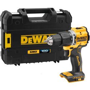 Ударная дрель-шуруповерт DEWALT DCD100YNT, 18 В, 1650 об/мин, 28050 уд/мин, без АКБ и ЗУ, в кейсе TSTAK (DCD100YNT-XJ)