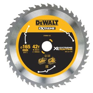 Пильный диск DeWALT XR DT99561, 165 мм., 42 TPI