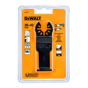 Погружное пильное полотно по дереву для многофункционального инструмента DEWALT DT20704, 43 x 30 мм