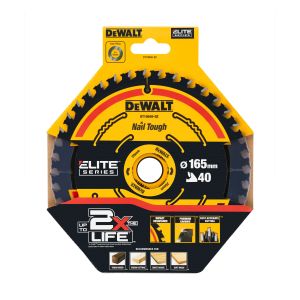 Пильный диск DEWALT EXTREME DT10640, 165/20 мм.