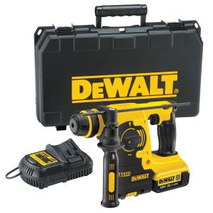 Аккумуляторный перфоратор DEWALT DCH253M1, 18 В, 2.1 Дж, 4500 уд/мин, с АКБ 4 Ач и ЗУ, в кейсе